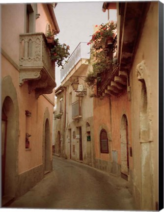 Framed Forza D'Argo Alleyway II Print