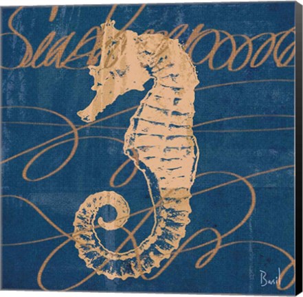 Framed By the Seashore II Print