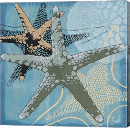 Framed Ocean's Delight II Print