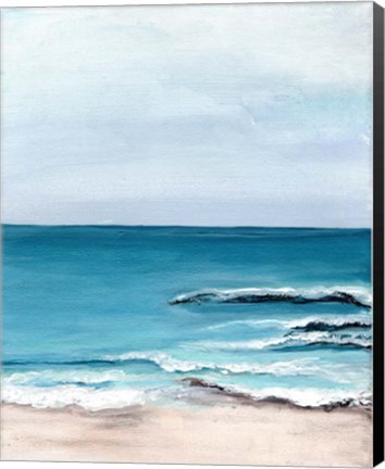 Framed Oceanside View I Print