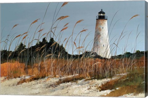 Framed Georgetown Lighthouse Print