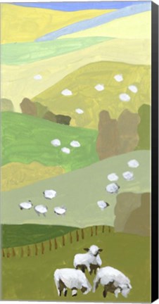 Framed Mountain Sheep II Print