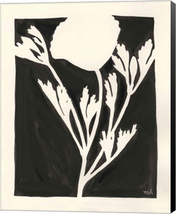 Framed Joyful Spring II Black Print