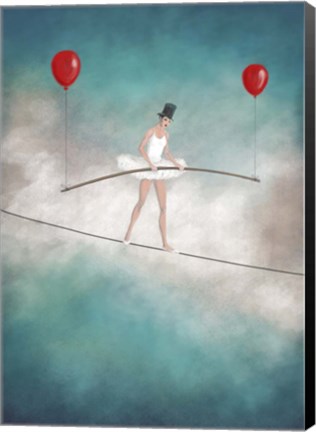 Framed L'Acrobate Print