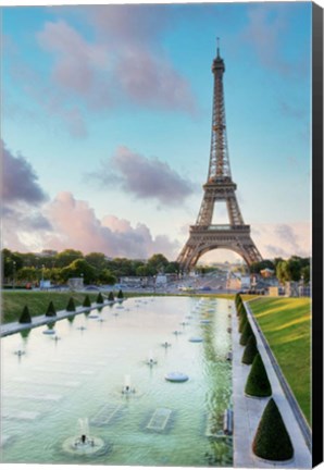 Framed Eiffel Tower View I Print