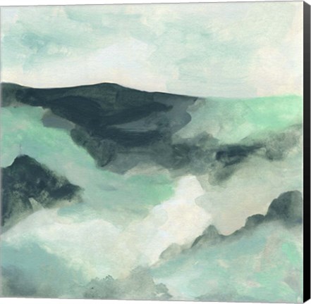 Framed Cloud Valley I Print