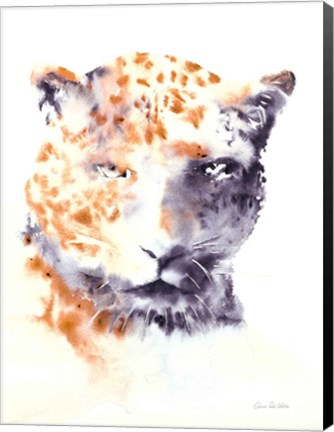 Framed Cheetah Neutral Print