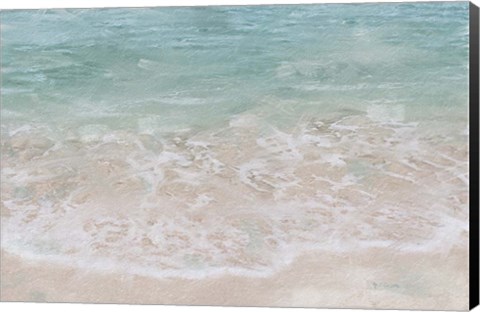 Framed Beach Shore V Print