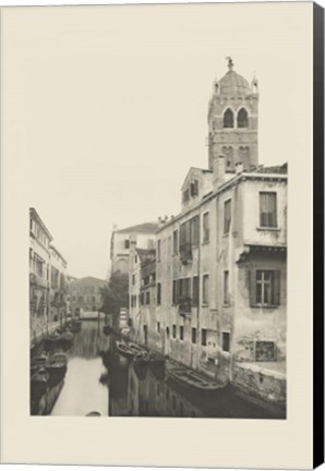 Framed Vintage Views of Venice VII Print