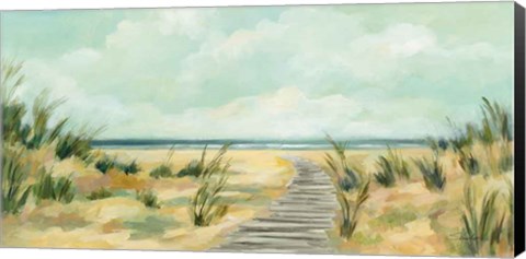 Framed Path Through the Dunes Print