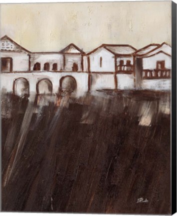 Framed Old Cartagena III Print