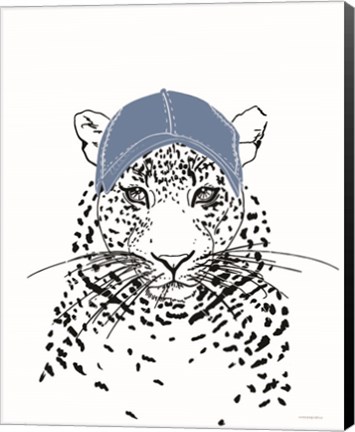 Framed Team Roster Cheetah Print