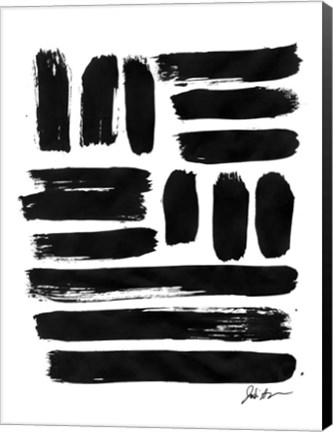 Framed Small Squares II Print