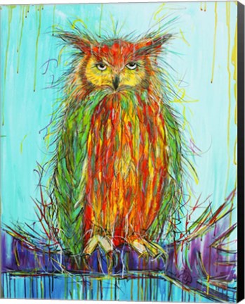 Framed Wise Owl Print