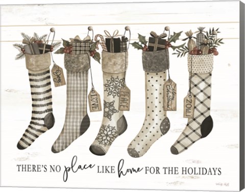 Framed There's No Place Like Home Print