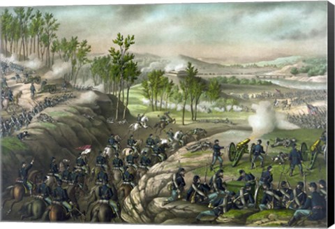 Framed Battle of Resaca, May 13-16, 1864 Print