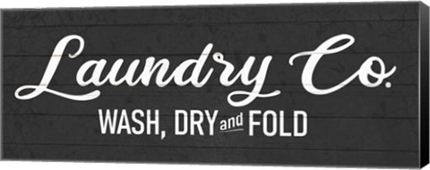 Framed Laundry Co Print