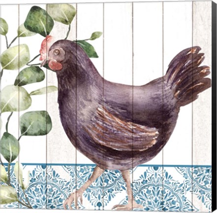 Framed Poultry Farm 3 Print