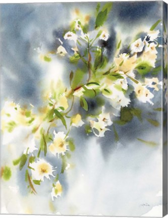 Framed Winter Florals Print