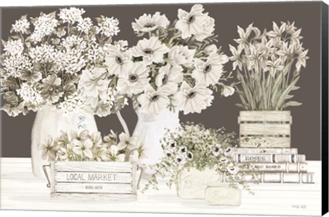 Framed Cindy's Collectibles I Print