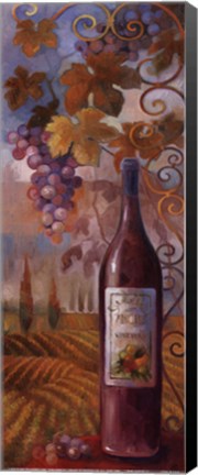 Framed Wine Coutry II Print