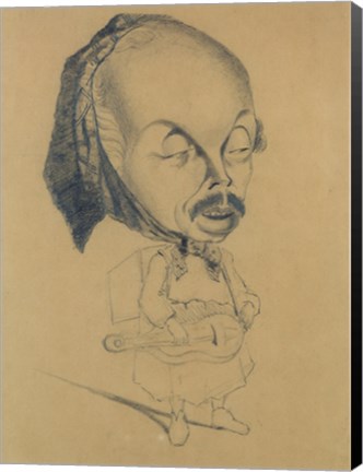 Framed Adolphe d'Ennery Print