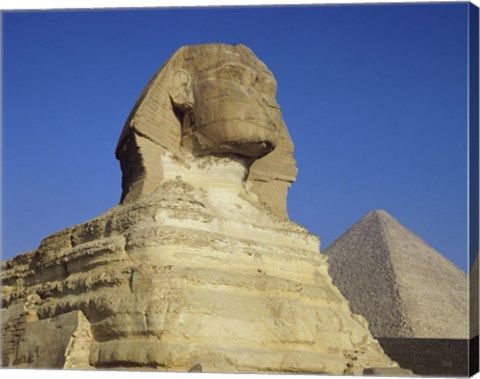 Framed Sphinx, Egypt Print