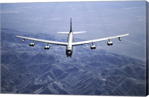 Framed B-52 Bomber Print