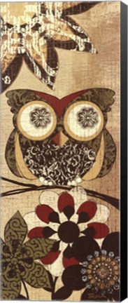Framed Owls Wisdom I Print