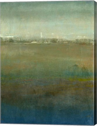 Framed Atmospheric Field I Print