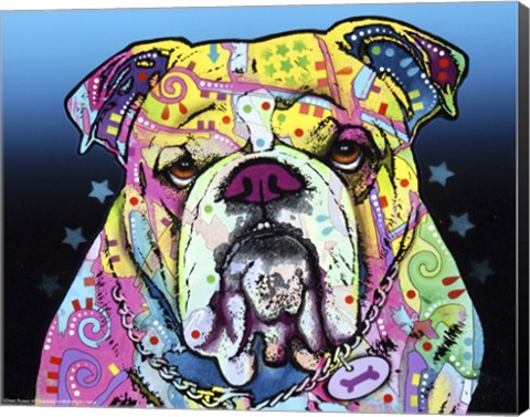 The Bulldog Fine Art Print by Dean Russo at FulcrumGallery.com