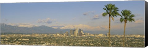 Framed Los Angeles CA Print