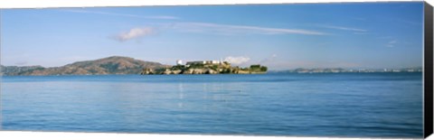 Framed Alcatraz Island, San Francisco, California, USA Print