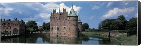 Framed Egeskov Castle Odense Denmark Print