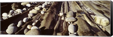 Framed Stones Close-Up, Pemaquid, Massachusetts Print