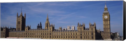 Framed Big Ben and the Houses Of Parliament, London, England Print