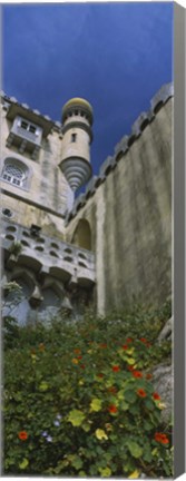 Framed Low angle view of a palace, Palacio De Pina, Sintra, Estremadura, Portugal Print
