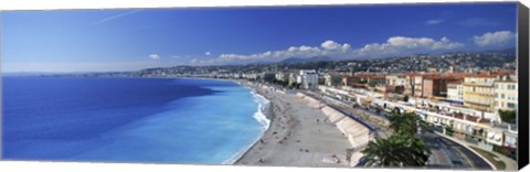 Framed Promenade Des Anglais, Nice, France Print