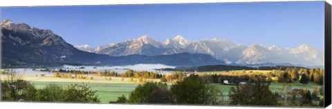Framed King&#39;s Region and Allgau Alps, Bavaria, Germany Print