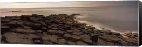 Framed Reef at the Giant&#39;s Causeway, County Antrim, Northern Ireland Print