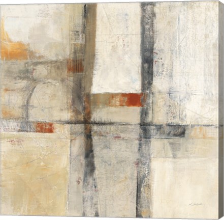 Framed Aerial View I Print