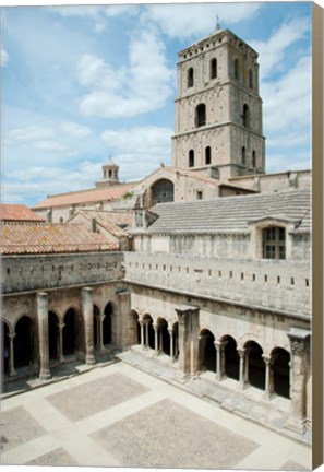 Framed Church Of St. Trophime, Arles, Bouches-Du-Rhone, Provence-Alpes-Cote d&#39;Azur, France Print