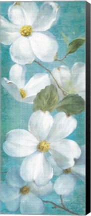 Framed Indiness Blossom Panel Vinage I Print