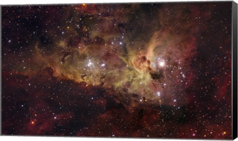 Framed Eta Carinae nebula Print