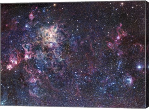 Framed Tarantula Nebula Print