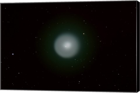 Framed Comet 17P (HolmesAfter Coment Erupted) Print