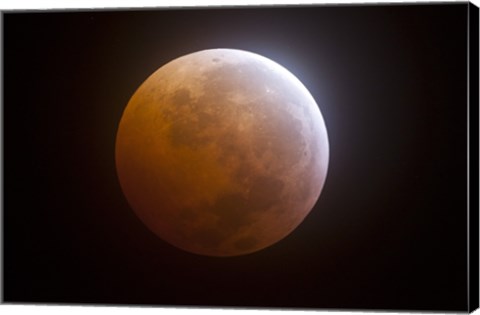 Framed Lunar Eclipse (horizontal) Print