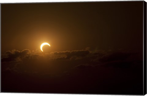 Framed Partial Solar Eclipse Print