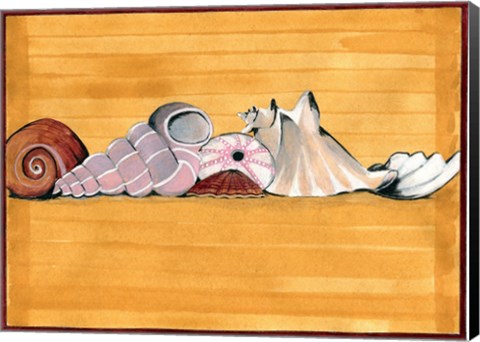 Framed Shell Vacation Print
