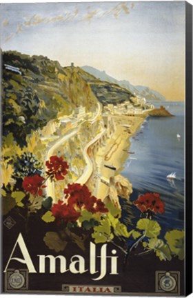 Framed Amalfi Print
